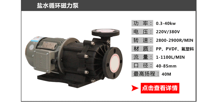 鹽水溶液循環(huán)卸料泵圖片